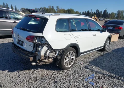 2017 Volkswagen Golf Alltrack Tsi S/Tsi Se/Tsi Sel from USA, damaged, VIN 3VWH17AU5HM524728